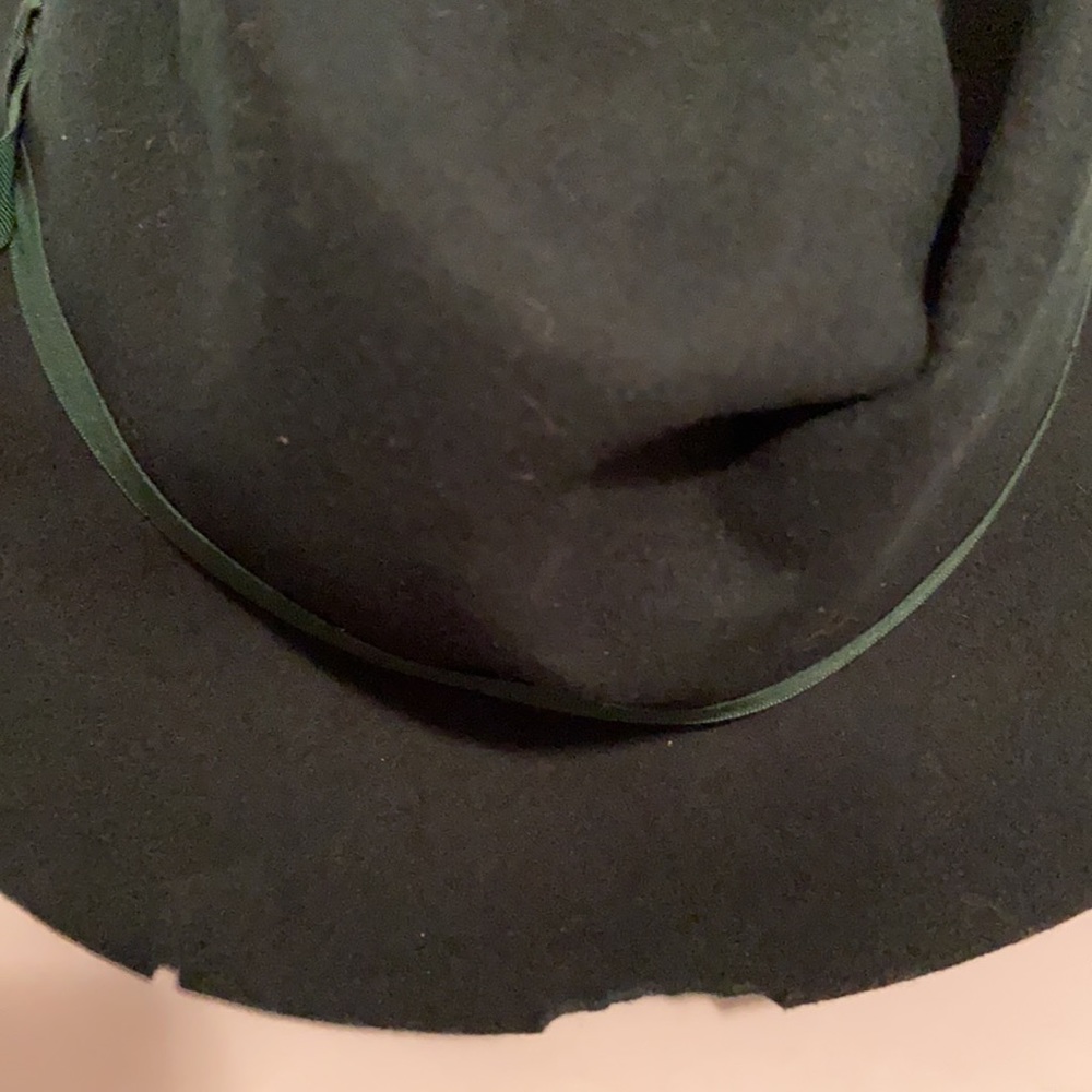 Vintage Bak-Pakker Green Wool felt outdoor hat Mens Large Flawed - Picture 12 of 13